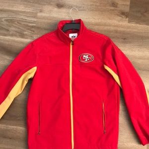 49ers softshell jacket
